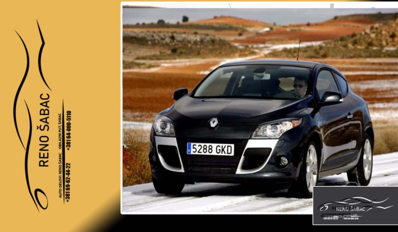 Renault Megane – kompletan auto u delovima full